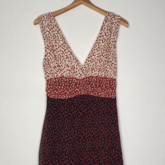 Express Emory Park Floral Midi Dress Size Small - Picture 8 of 11